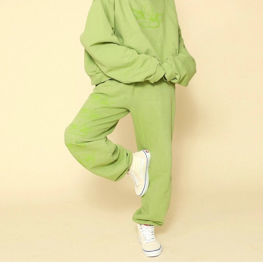Boys Lie - Read Me Revamp Sweatpants - Green - Size Extra Small